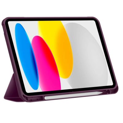 5. Tech-Protect SC Pen Case for iPad 11" 2025 / 10.9" 2022 - burgundy