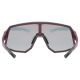 4. Uvex sequenze CV Multisports Glasses Unisex Half-Rim Red
