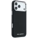 4. Karl Lagerfeld Grained Elongated Logo MagSafe Case for iPhone 17 Pro Max / 18 Pro Max - Black