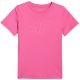 2. T-shirt for girls 4F F3004 dark pink 4FJWSS26TTSHF3004 53S