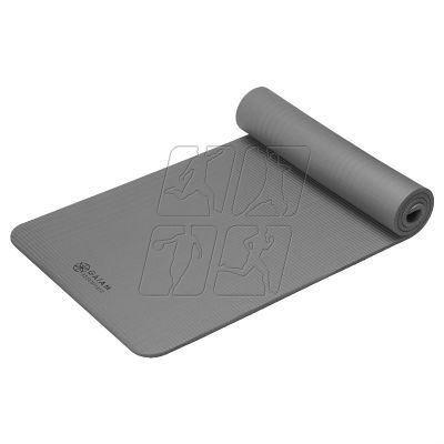 7. 10 mm Fitness Gaiam mat with strap