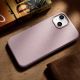 16. iCarer Litchi Premium Leather Case iPhone 14 Plus Magnetic Leather Case with MagSafe Pink (WMI14220711-PK)