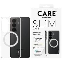CARE by PanzerGlass SL1M Case for Samsung Galaxy S26 - Transparent