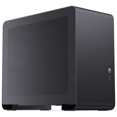 21. Jonsbo U4 Mini Mesh Micro-ATX Case - Black