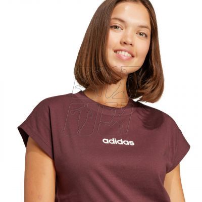 6. adidas Essentials Linear Cotton W T-shirt JG8663