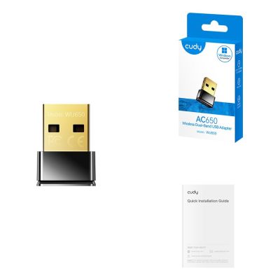 8. CUDY WU650 AC650 USB 2.0 Nano Network Card