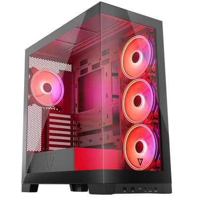 5. MODECOM VOLCANO SPACE APEX ARGB MIDI CASE BLACK