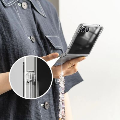 9. Ringke Slim Magnetic MagSafe Case for Samsung Galaxy Z Flip 7 - Transparent