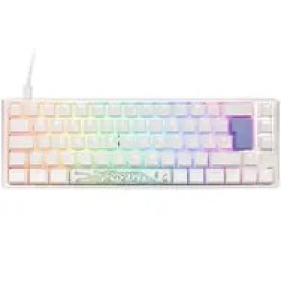 11. Ducky One 3 Classic Pure White SF Gaming Keyboard USB German White
