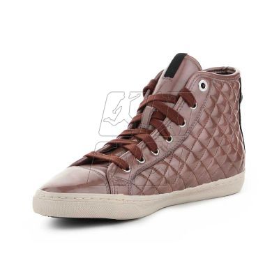 4. Geox D N. Club A Shoes - Metal.Synt.Pat. In the D4258A-000HI-C8014