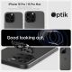 11. Spigen Optik.tR Camera Protector for iPhone 14 Pro / Pro Max / 15 Pro / Pro Max / 16 Pro / Pro Max - Black 2 pcs.
