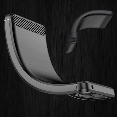 8. Carbon Case Flexible Cover Realme 9 Pro black
