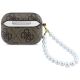 2. Guess 4G Pearl Strap case for AirPods Pro 3 - brown