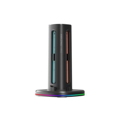 6. AmazingThing Thunder Pro PlayDock Charger for Nintendo Switch 2 Controllers - Black