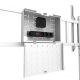 12. Neomounts FL50-575WH1 Multimedia Stand White Multimedia Card/Multimedia Cart