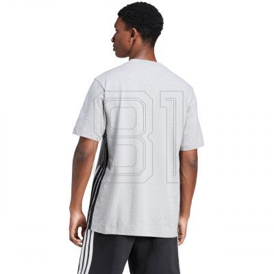 3. adidas Essentials 3-Stripes Single Jersey M JE6396
