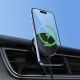 6. Acefast D66 Magnetic Car Air Vent Mount with Qi2 25W Wireless Charging and Cooling - Black