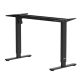 4. ERGO OFFICE ELECTRIC DESK ADJUSTABLE MAX HEIGHT 1160MM, MAX - 80 KG, WITHOUT TABLETOP FOR SITTING AND STANDING WORK, BLACK ER-400 B