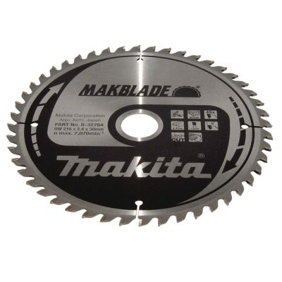 2. Makita circular saw blade 216 x 30 x 48 T Makblade for wood