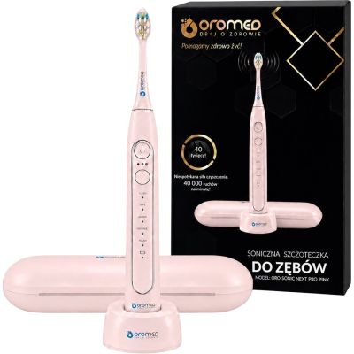 12. Sonic Toothbrush ORO SONIC NEXT PRO PINK OROMED