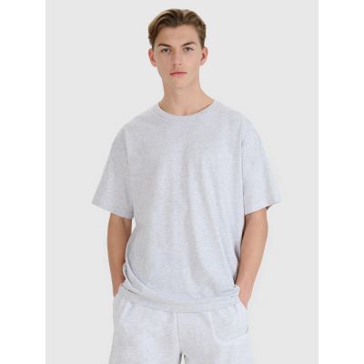 2. Smooth unisex oversize T-shirt 4F 4FWSS25TTSHU1972-27M