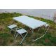 7. Camping set: table and 4 chairs, foldable into a suitcase