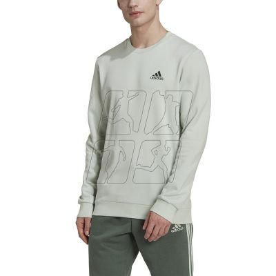 3. adidas Essentials Fleece M HL2281 sweatshirt