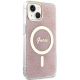 4. Guess IML 4G MagSafe case for iPhone 15 / 14 / 13 - pink