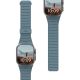 2. UAG Pathfinder - silicone double-sided magnetic strap for Apple Watch series: 1-3, 42mm / series 4-6 & SE 1-2, 44mm / series 7-9, 45mm / series 10, 46mm / Ultra 1-2, 49mm (dune / cloud blue)