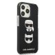 4. Karl Lagerfeld Karl&Choupette Head Case for iPhone 13 Pro Max - Black