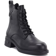 Vinceza 86444 Women’s Black Leather Ankle Boots