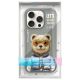 9. Nimmy Cool&Cute 2.0 Bear Case for iPhone 16 Pro Max - Gray