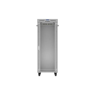19. LANBERG FLOOR RACK CABINET 19" 32U 600X800 GRAY GLASS DOOR LCD (FLAT PACK) V2