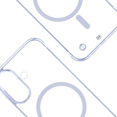 8. 3mk Just20g MagCase for iPhone 17 - transparent