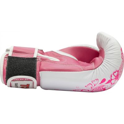 2. TOP TEN "Ultimate Woman" Boxing Gloves 10 oz White and Pink
