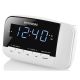 Hyundai Alarm Clock with Radio and Projector - RAC481PLLWW