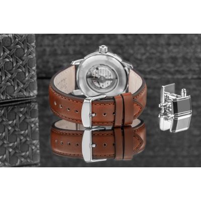 7. ZEPPELIN New Captain's Line Automatic Men's Watch 8662-1 + BOX