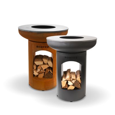 37. Bonfeu Bonbiza Open rusty garden fire pit 8002R
