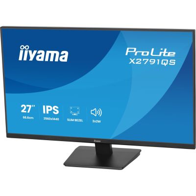 32. iiyama ProLite X2791QS-B1 computer monitor 68.6 cm (27") 2560 x 1440 px Quad HD LED Black