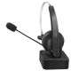9. LogiLink BT0059 Headphones/Headset Wireless Headband Office/Call Center Bluetooth Charging Stand Black