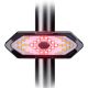6. DUNLOP REAR BIKE LIGHT WITH LED INDICATOR USB CHARGING