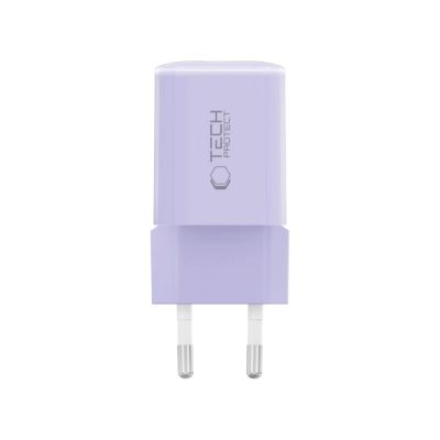 3. Tech-Protect NCM33 PD 33W QC3.0 USB-C / USB-C Wall Charger - Purple
