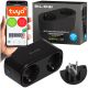 BLOW SMART DOUBLE SOCKET CONTROLLED WIFI TUYA BLACK