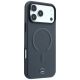 4. Mercedes Leather 3D MagSafe Case for iPhone 18 Pro / 17 Pro - Anthracite