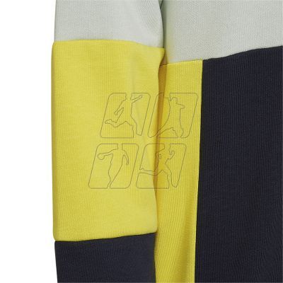 5. Adidas Colourblock Hoodie Jr HN8567 sweatshirt