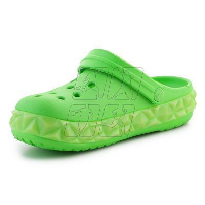 3. Crocs Croc Band Geometric Glow Band Clog K Jr 210132-3WA flip flops