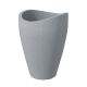 2. FLOWERPOT PLASTIC 254/67 STONY GRAY D67