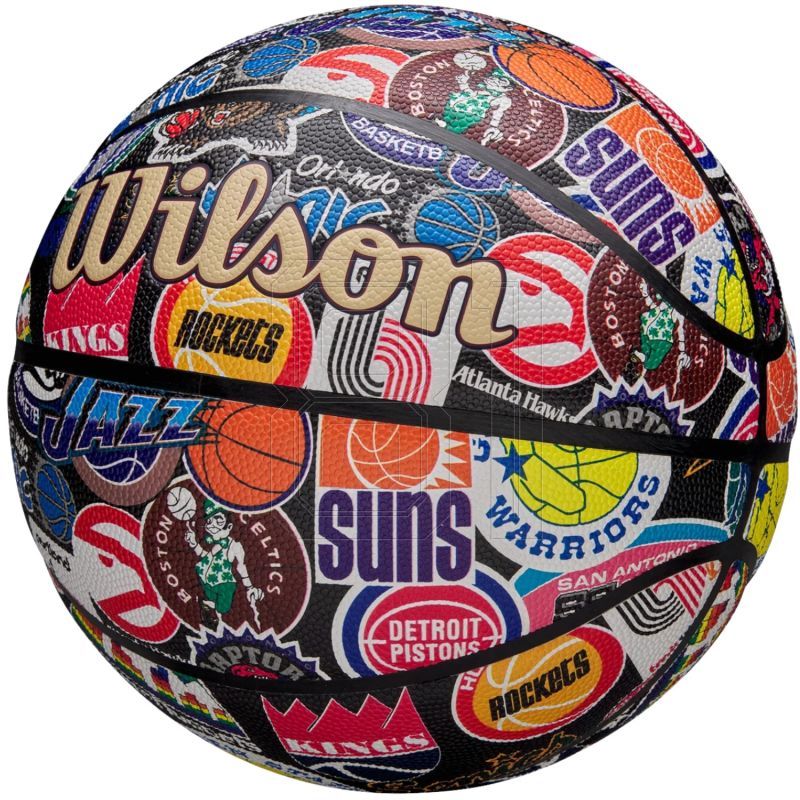 3. Wilson NBA All Team Retro Ball Basketball WZ4028501XB