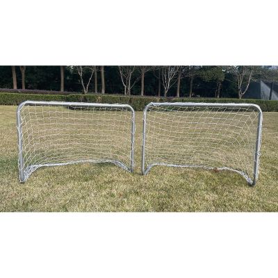 9. SET OF 2 FOOTBALL GOALS WITH NET 78x56x45CM