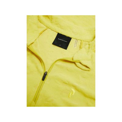 4. Women's PEAK PERFORMANCE W Discover Midlayer Sweatshirt Yellow